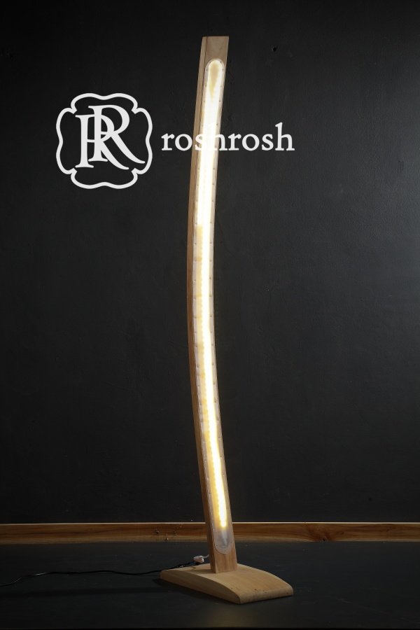 Jedda Teak Floor Lamp