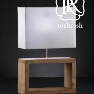 Dubai Teak Table Lamp