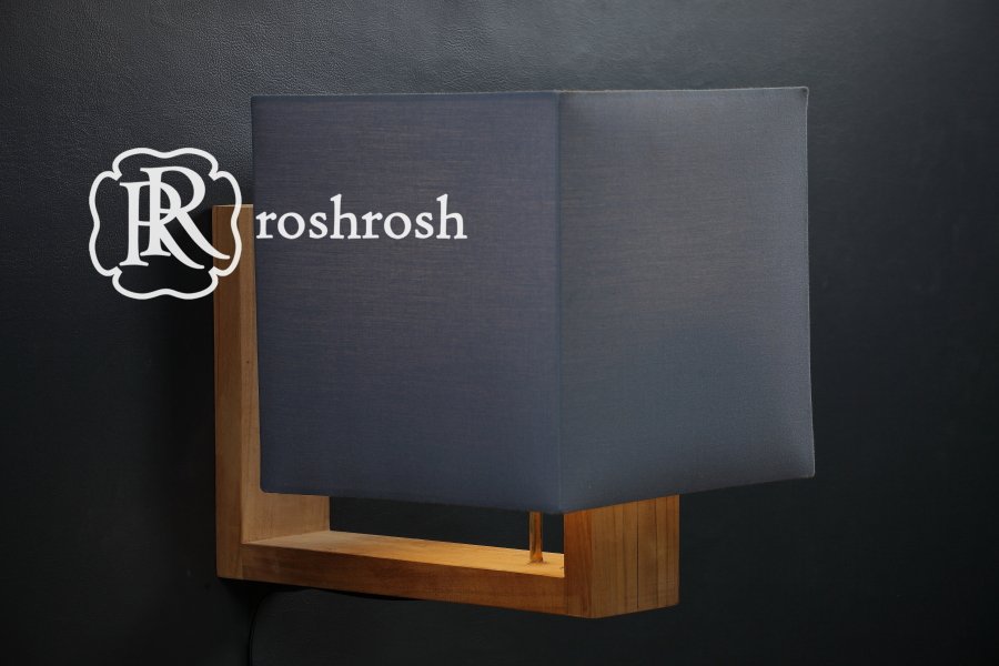 Teak wood wall lighting desing by Indonesia furniture manufacturer