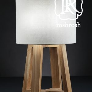 Jeddah Teak Table Lamp