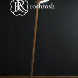 London Teak  Floor Lamp