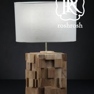 Madrid Teak Table Lamp