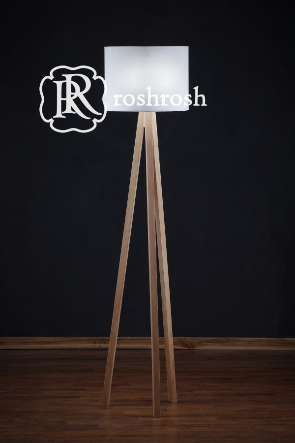New York Teak Floor Lamp