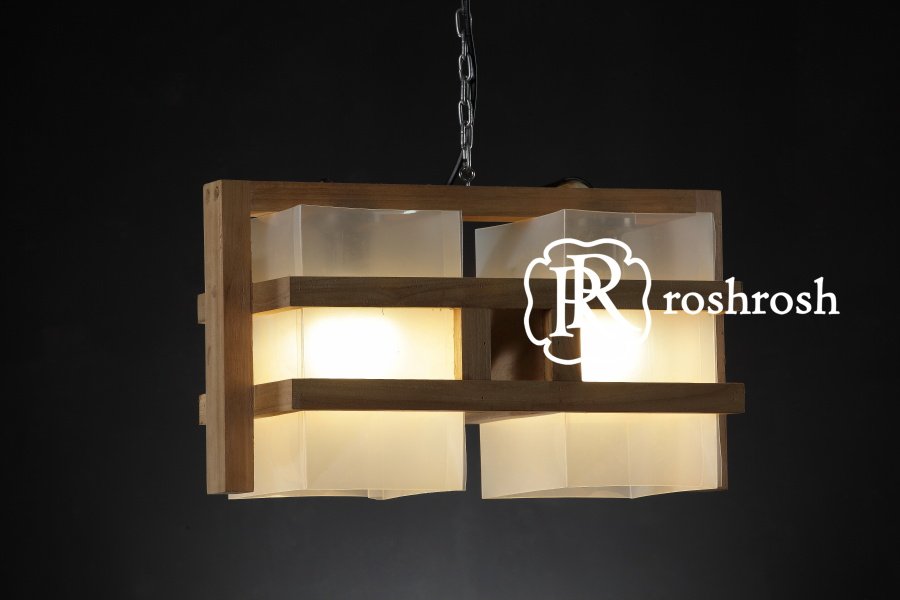 Teak lighting
