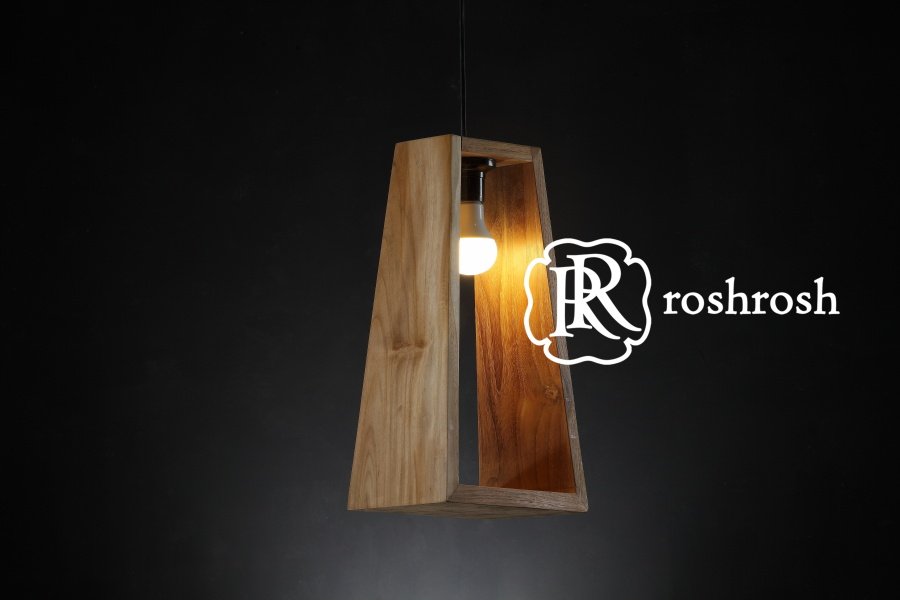 Teak Lamp, Teak Lighting,