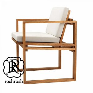 luxury teak dining chair
