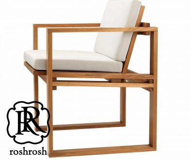 luxury teak dining chair